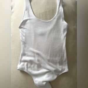 Babaton Ribbed Bodysuit- XXS